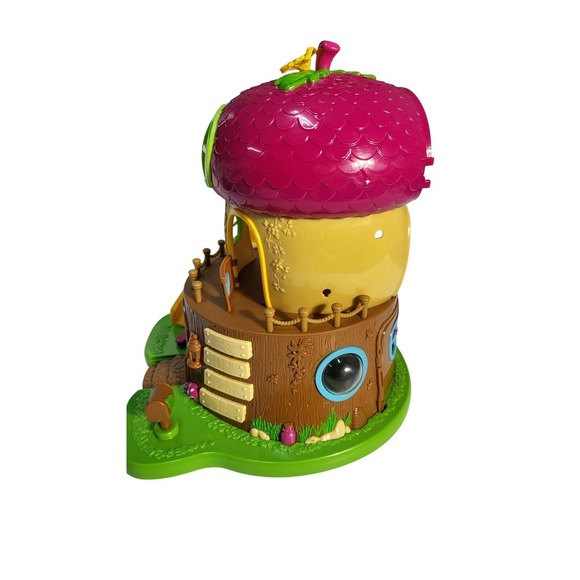 Li'l Woodzeezz Play Treehouse Playset Dollhouse Toy with Slide - Picture 3 of 5